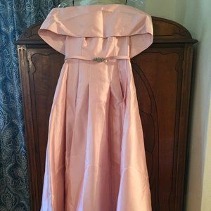 pink formal dress